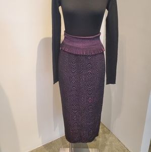 LANVIN MULTICOLORED SKIRT SIZE S BRAND NEW